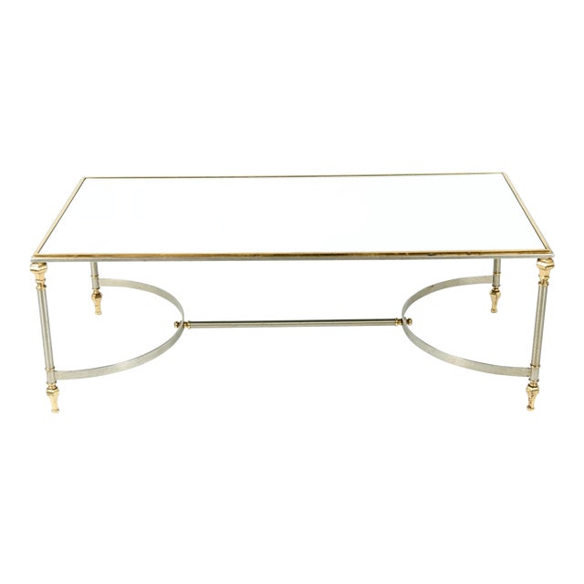 MidCentury Modern Glass Top Table Chairish