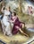 Ceramic Porcelain Rinaldo and Armida Cabinet Plate by F. Ott for Royal Vienna, 19th Century For Sale - Image 7 of 14