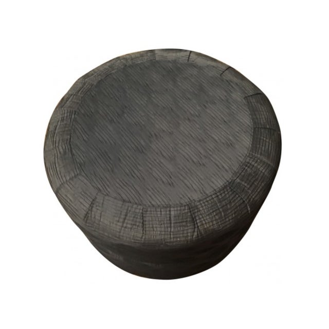 Can be used as a coffee table or extra seating. This Ottoman has been used as a coffee table with a circular tray on top...