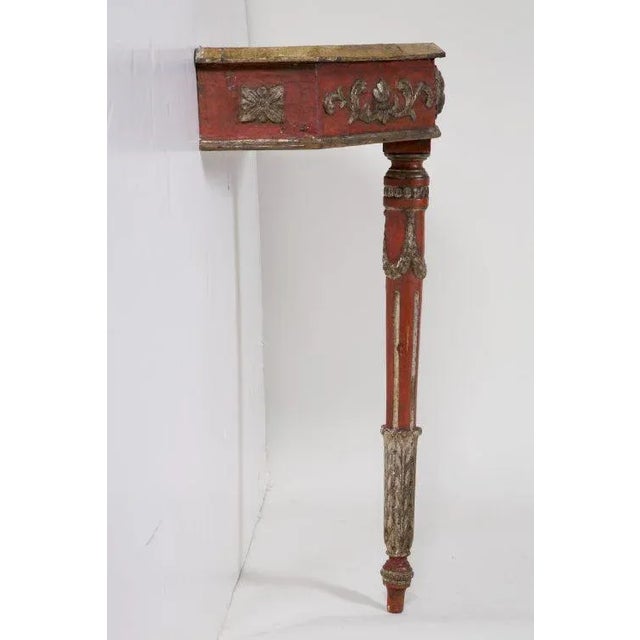 Painted Italian Consoles - A Pair For Sale - Image 5 of 7