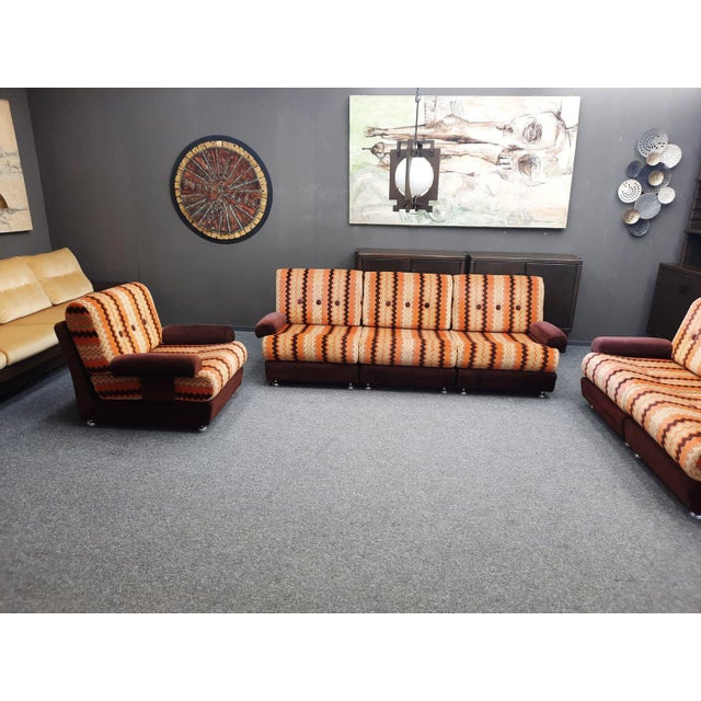 1970s Pop Art Modular Seating Set, 1970s, Set of 6 For Sale - Image 5 of 18