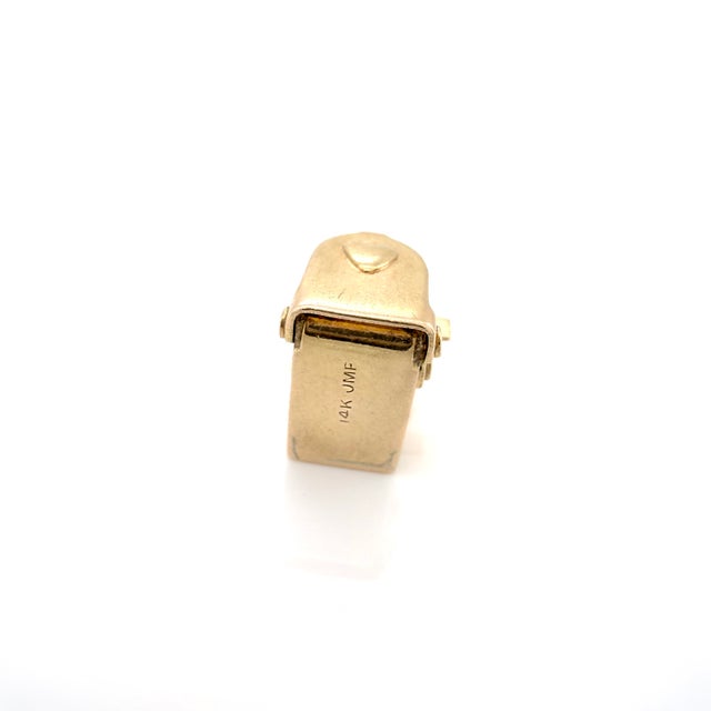 Vintage 14k j.m. Fisher Company Articulating Mailbox Charm For Sale In Los Angeles - Image 6 of 12