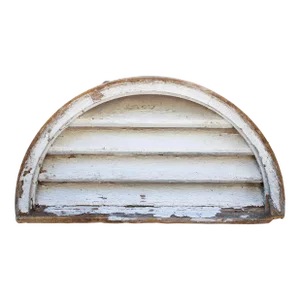 Rustic Farmhouse Louvered Gable Vent, Architectural Salvage, Antique Attic Vent
