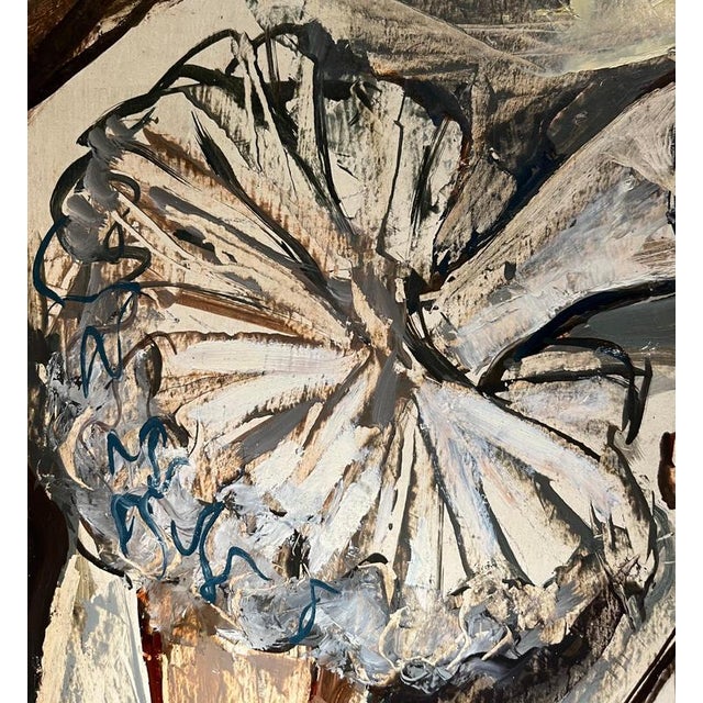 Vivaldo Martini, Harlequin and Ballerina, Oil on Canvas For Sale - Image 3 of 11