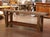 Bring rustic architectural character to an hallway, den, or covered patio with this narrow antique carpenter’s press work...