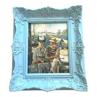 1950s Vintage Art Print After Edouard Manet, Framed For Sale