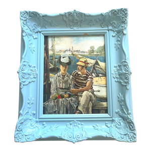 1950s Vintage Art Print After Edouard Manet, Framed