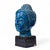 Aldo Londi for Bitossi Mid Century Blue Buddha Bust For Sale - Image 9 of 9