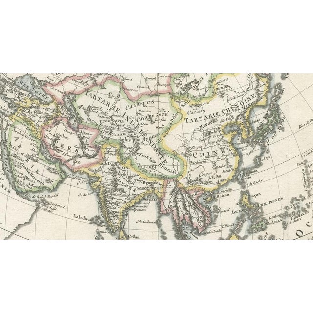 Map of Asia by Rigobert Bonne, 1787 For Sale - Image 4 of 10