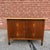 Lane Acclaim walnut end table with the collection’s signature dovetail inlay detailing worked into the top and cabinet...