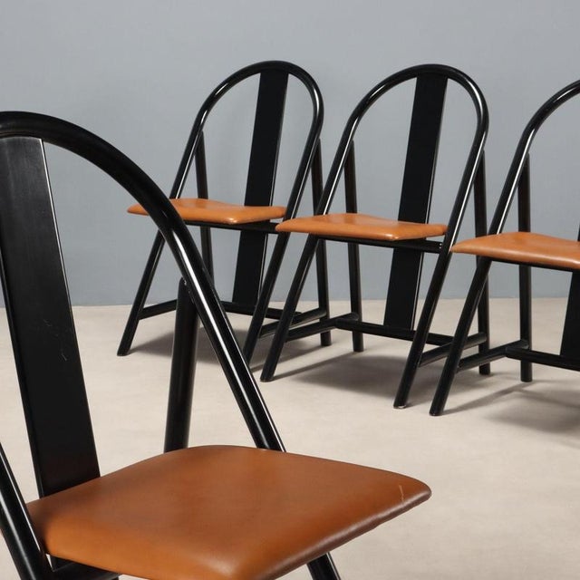 Vintage Folding Chairs, 1980s, Set of 4 For Sale - Image 3 of 11