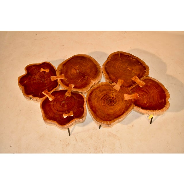20th Century Pair of Live Edge Acacia Coffee/Cocktail Tables For Sale - Image 13 of 13