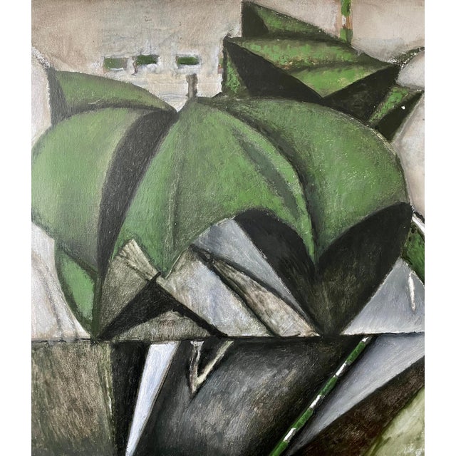 This work is not signed on the front. It comes from the estate of the artist. Nick de Angelis (June 21, 1921 – 2004) was...