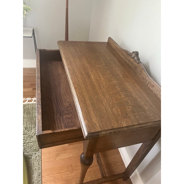 1900-1909 Solid OakDesk/Sideboard Easton Manufacturing For Sale In Minneapolis - Image 6 of 7