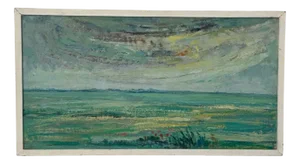 Rien Goené, Friesland, 1980s, Oil Painting