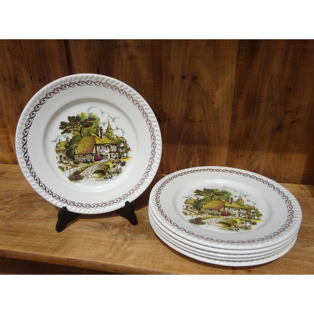 French Earthenware Plates from Lunéville & Keller, 1890s, Set of 6 For Sale - Image 11 of 11