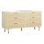 Sierra Buttermilk 6 Drawer Dresser For Sale