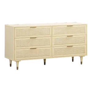 Sierra Buttermilk 6 Drawer Dresser