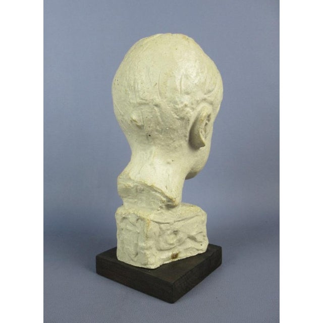Lithoceramic Statue of Child by Lorenzo Pepe for Piccinelli, 20th Century For Sale - Image 3 of 11
