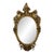 French Rococo Gold Leaf Mirror – Ornate Oval Frame With Cherub & Mermaid Figures For Sale