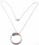 Damiani Infinito 18k White Gold Diamond Snake Pendant Necklace For Sale - Image 4 of 8