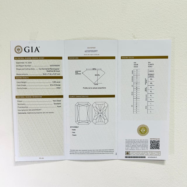 Gia 3 Carat Yellow Radiant Diamond Solitaire Ring in 18k Yellow Gold, Size 6.5 For Sale - Image 9 of 9