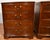 Ethan Allen 1940s Vintage Ethan Allen Regency Style Mahogany Pair of Nightstands For Sale - Image 4 of 13