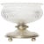 Large Art Deco Silver Plate Cut Glass Bowl / Compote Centerpiece For Sale - Image 11 of 11