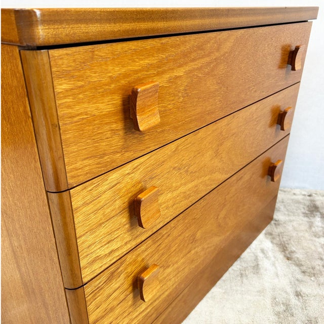 Wood Teak Chest of Drawers from Stag, 1970s For Sale - Image 7 of 11