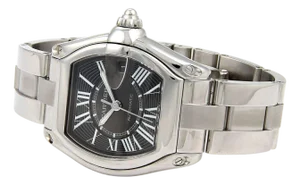 Cartier Roadster Automatic Stainless Steel Men's Wrist Watch