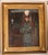 Early 20th Century Oil on Canvas by C Tertiaux, "Boy From Academy" in gold gilt frame, c. 1922. This painting has been...