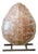 20th Century Fiber Turtle Shell Sculpture with Iron Support For Sale