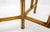 McGuire Mid 20th Century Large Bamboo & Leather Frame 3/4" Thick Glass Top Dining Conference Table For Sale - Image 4 of 18