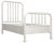 American NOIR Bachelor Bed, Queen, White Wash For Sale - Image 3 of 3