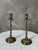 Gold Gilt Brass Candlesticks, 1920s, Set of 2 For Sale - Image 8 of 11