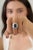 Metal 3.63ct Emerald-Cut Blue Sapphire Diamond Victorian Ring in 18k White Gold Size 6 For Sale - Image 7 of 18