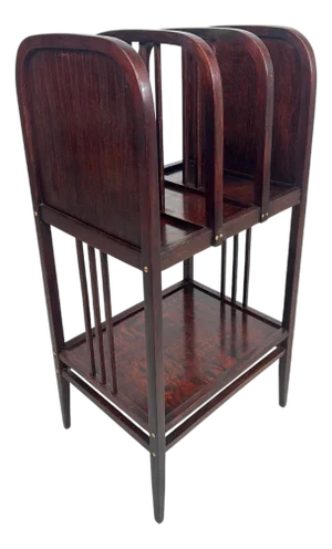 Secession Magazine Holder by Otto Wagner for Thonet, 1890s