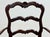 Antique Carved Wood French Country Rush Seat Dining Chairs, Set of 6 For Sale In Kansas City - Image 6 of 18