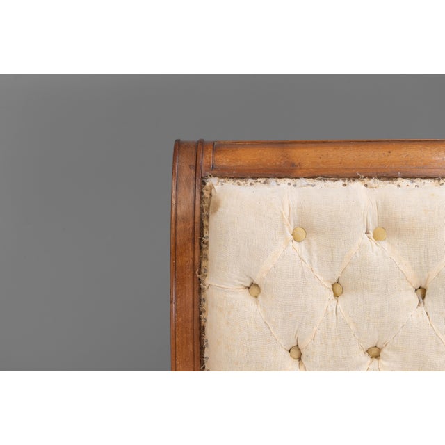 French Cherrywood Sofa, 1920s For Sale - Image 6 of 10