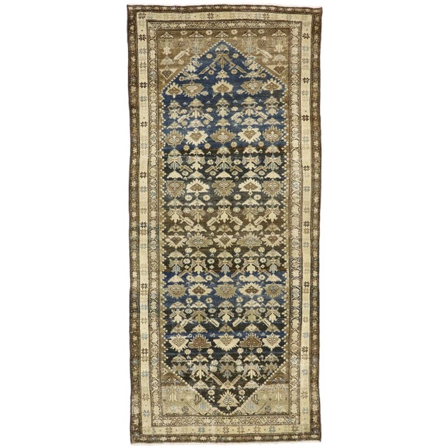 Vintage Persian Malayer Gallery Rug - 05'00 X 11'04 For Sale - Image 9 of 9