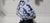 Chinese ceramic bowl with hand-painted blue patterns. For Sale - Image 4 of 8