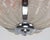 Art Deco Chrome & Glass Odeon Pendant Lamp with Shell Shades, 1930s For Sale - Image 4 of 5