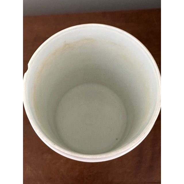 French Country Pair Old Paris Apothecary Jars – Late 19th Century French Porcelain, Gilded & Hand Painted For Sale - Image 3 of 13