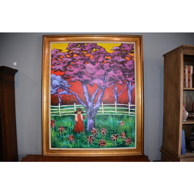 Cedric Smith " Where Is Everyone" Acrylic on Canvas, 2001 For Sale - Image 11 of 16