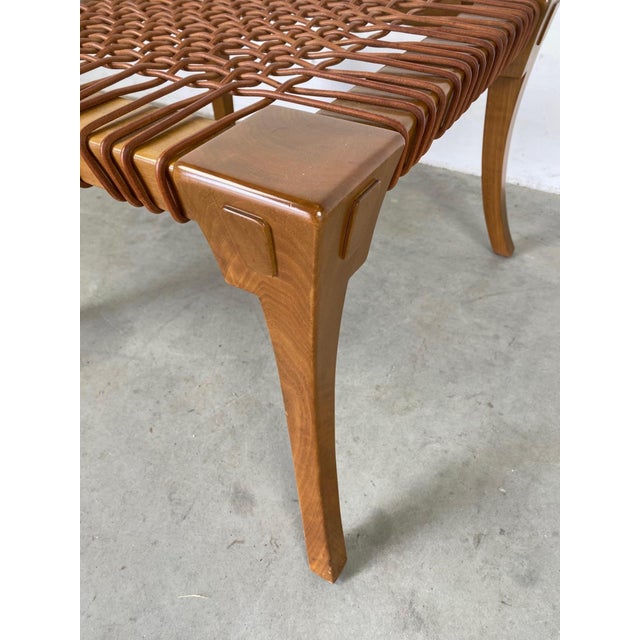 Klismos Stool by T.H. Robsjohn-Gibbings for Saridis of Athens, 1960s For Sale - Image 10 of 12