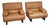 Thick Saddle Leather Love Seats from Machalke, Set of 2 For Sale