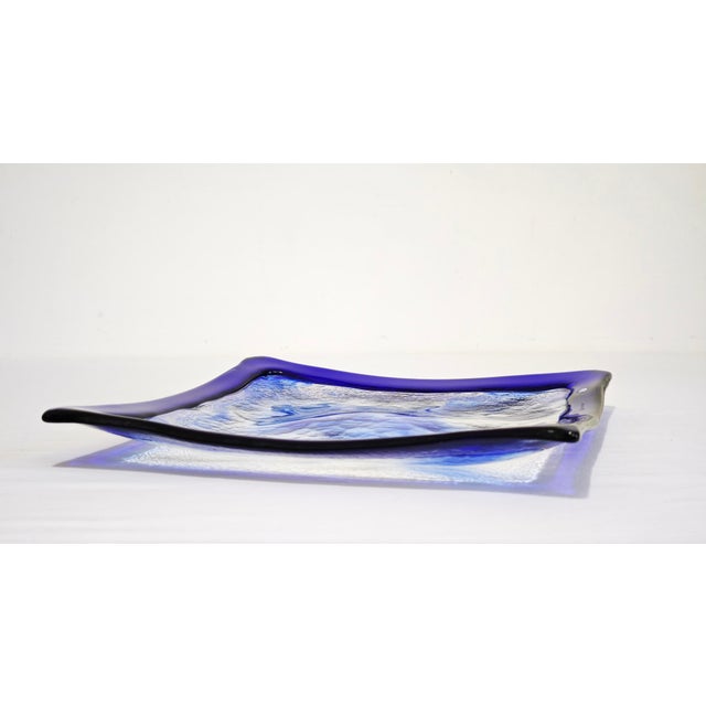 1980s Mid-Century Modern Murano Glass Emptier by La Murrina, Italy, 1980 For Sale - Image 5 of 13