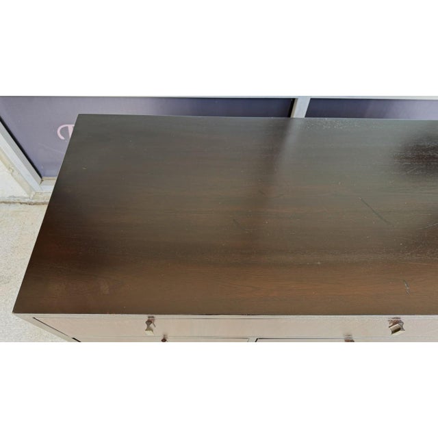 Wood Crate & Barrel 7-Drawer Ferris Dresser For Sale - Image 7 of 15