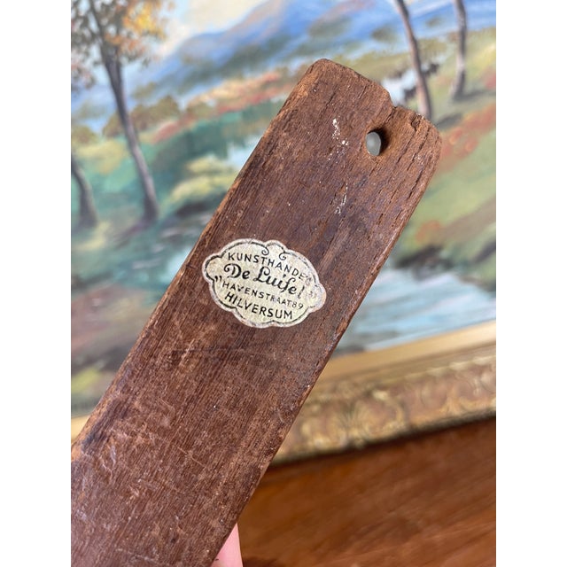 Likely Antique Dutch Carved Wood Molding Samples With Botanical Motifs, Set of Two From Kunsthandel De Luifel Hilversum. For Sale - Image 4 of 10