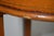Maitland Smith Style Round Leather Wrapped Brass Gueridon Side Drink Table For Sale - Image 9 of 11